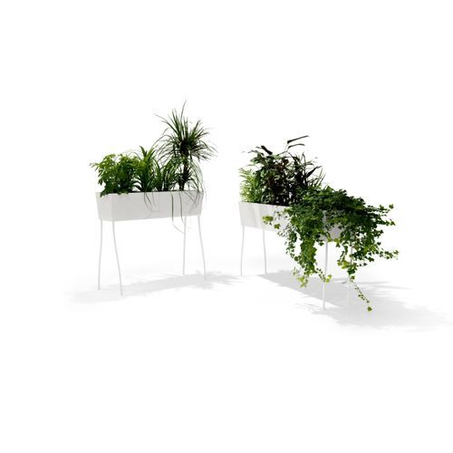 Green Pedestals Pot by Front