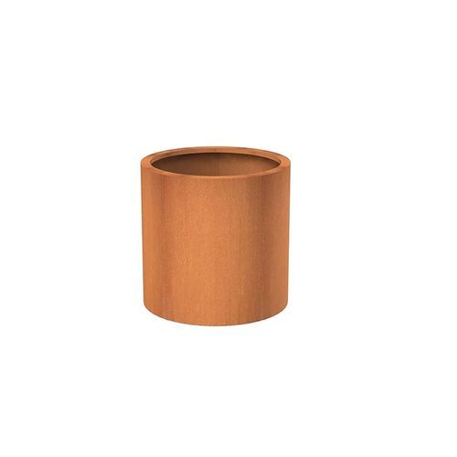 Round Corten Planter 