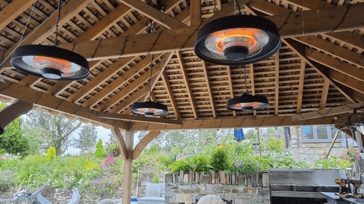 Hawaii 2000 Watt Hanging Patio Heater