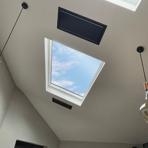 Krystal Black Ceiling Heater & Installation Kit