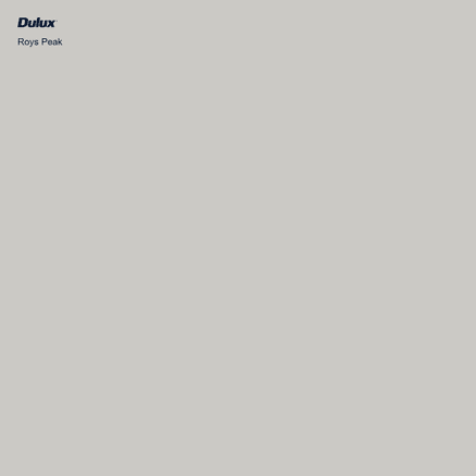 Dulux Roys Peak Paint, Greys