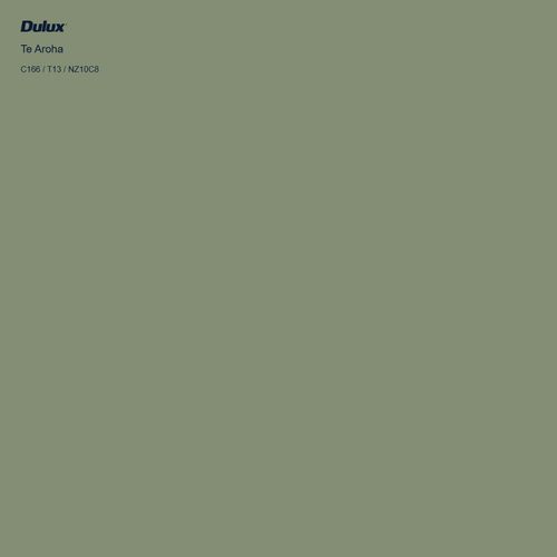 Dulux Te Aroha Paint, Greens