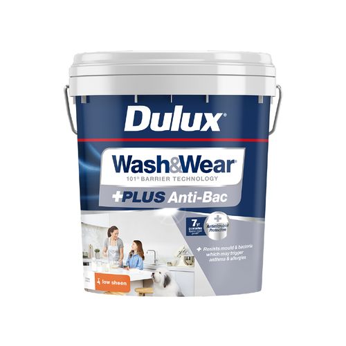 Wash&Wear® +PLUS Anti-Bac Low Sheen