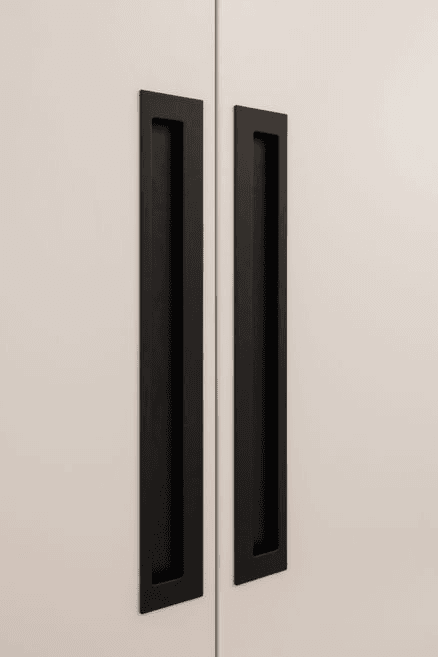 HB1475 310mm Off-set Flush Pull for Sliding and Hinge Doors