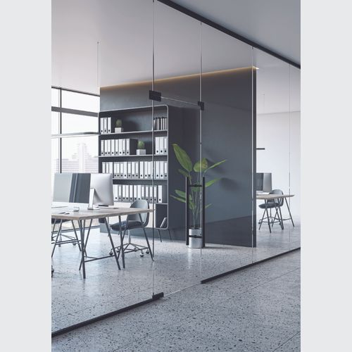 Frameless Commercial Hardware