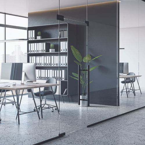 Frameless Commercial Hardware