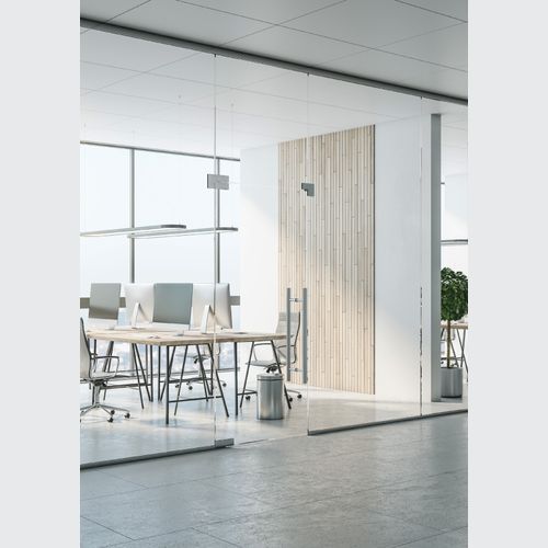 Frameless Commercial Hardware