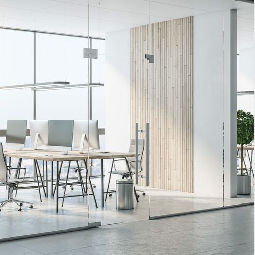 Frameless Commercial Hardware