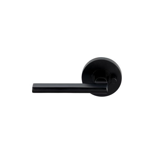 Picton Privacy Lever Handle Black E18BK