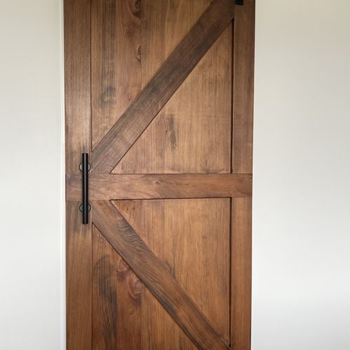 Custom Solid Barn Doors