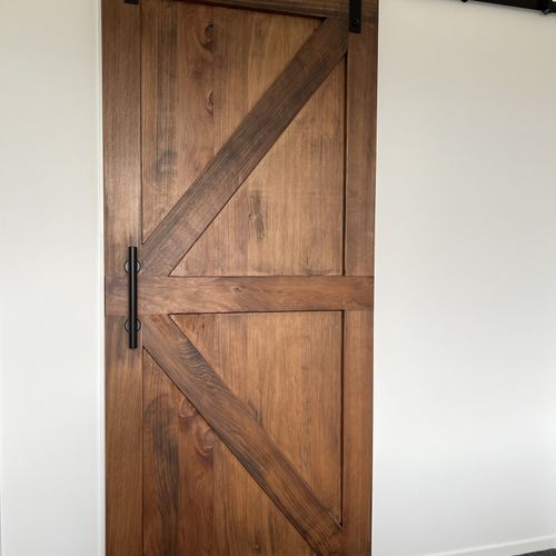 Custom Solid Barn Doors