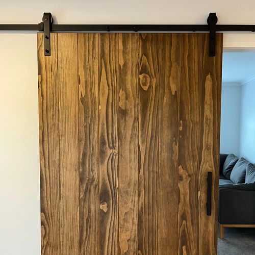 Custom Solid Barn Doors