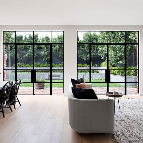Double Steel Doors