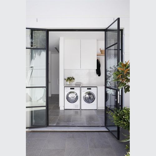 Double Steel Doors