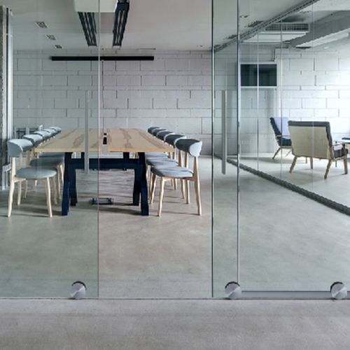 Rolline™ Frameless Glass Sliding Door System
