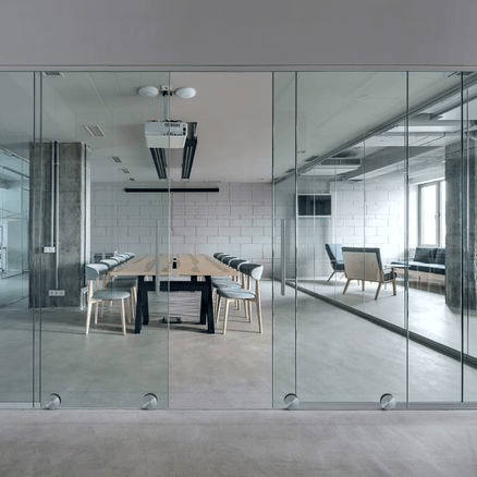 Rolline™ Frameless Glass Sliding Door System