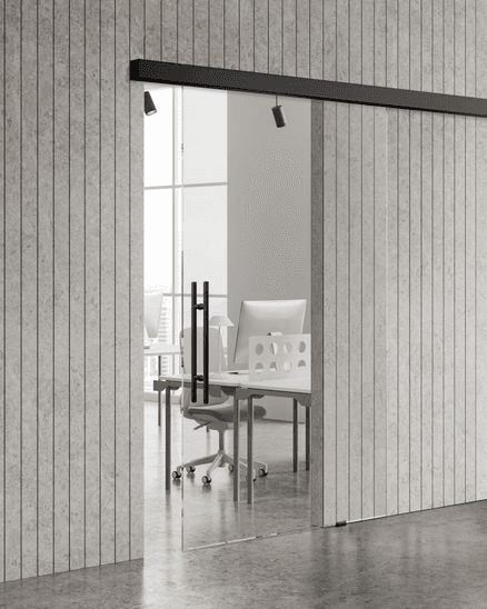GlasGlide™ Frameless Glass Sliding Panel System