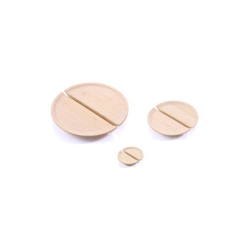 Timber Dished Semi-Round I Handles