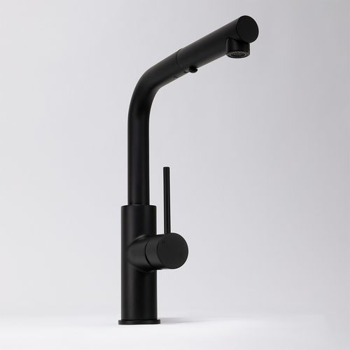 Nisa Square Pull Out Mixer Matte Black
