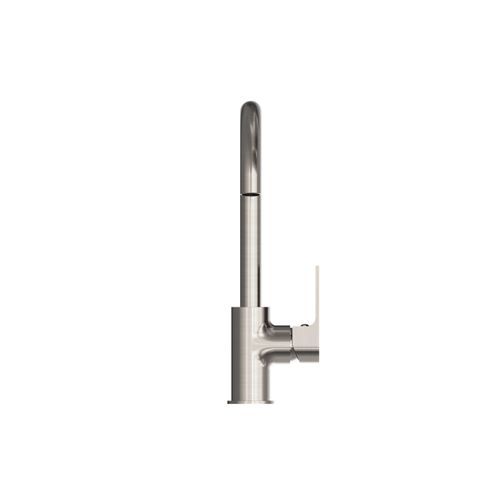 Bianca Kitchen Mixer Gooseneck Spout | Brushed Nickel