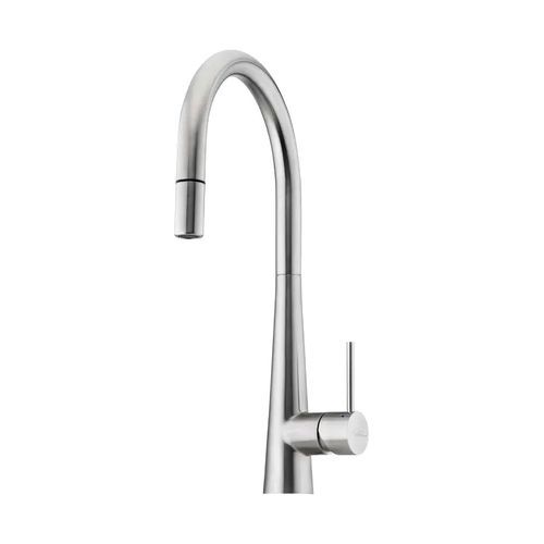 Oliveri Essentials Goose Neck Pullout Sink Mixer Tap