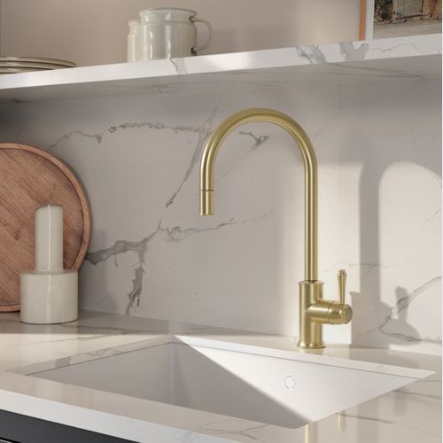 Kingsley Commercial Pull-Out Kitchen Mixer