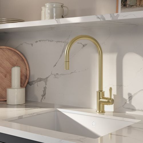 Kingsley Commercial Pull-Out Kitchen Mixer