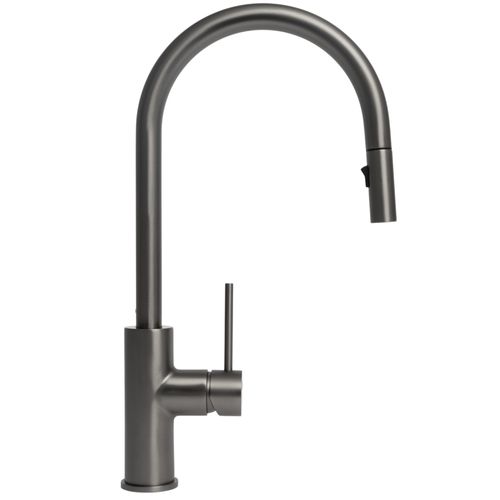 Mira Brushed Gunmetal Pull Out Mixer