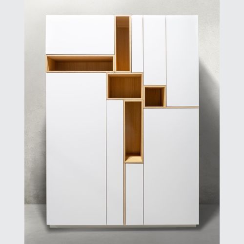 Charisma Acrylic on Birch Panels - White