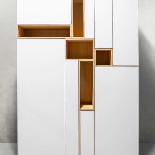 Charisma Acrylic on Birch Panels - White