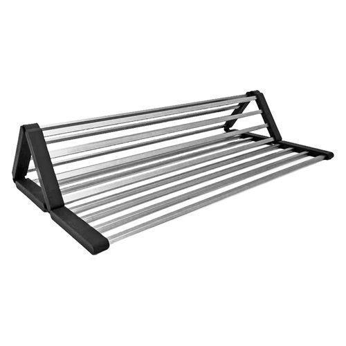 Aspen Roll-Up Hot Mat 480x480mm Brushed Stainless