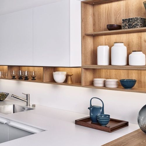Synthia Laminate Kitchen Cabinetry