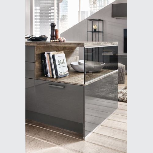 Flash Lacquered High Gloss Kitchen Cabinetry