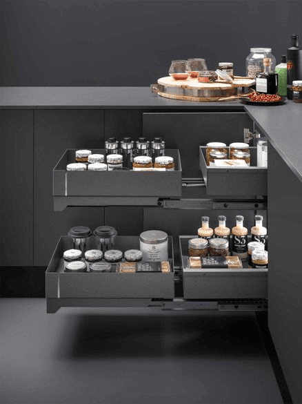 Fly Box Corner Unit By Vibo - Kitchen Storage