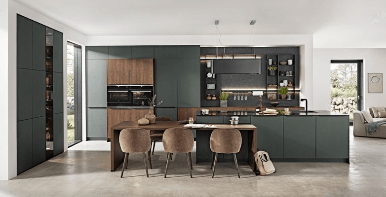 Easytouch Ultramatt Lacquered Kitchen Cabinetry