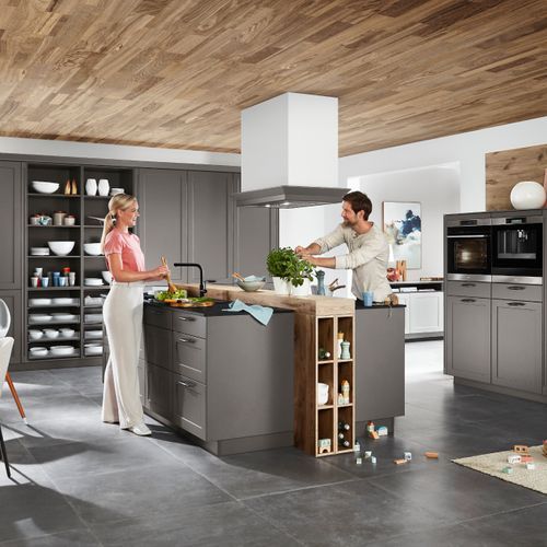 Nordic Traditional Lacquered Kitchen Cabinetry