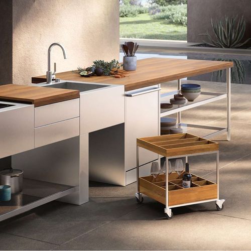 Open Outdoor Kitchen by Boffi