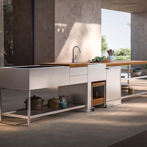 Open Outdoor Kitchen by Boffi