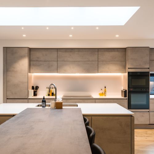 Riva Concrete Reproduction Kitchen Cabinetry
