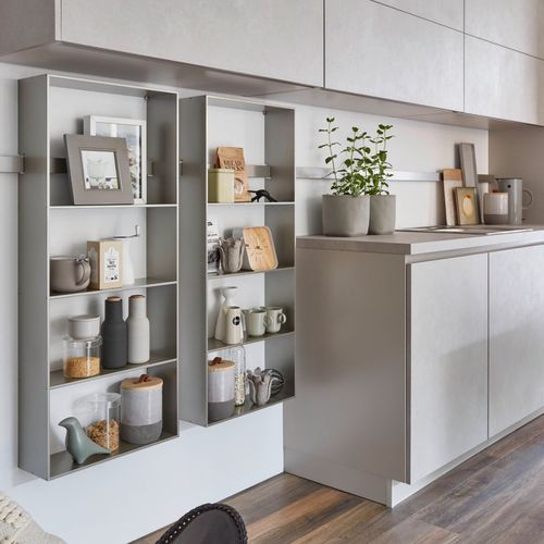 Concrete-Look Laminate Benchtop in Grey