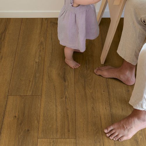 Quick-Step Classic Cocoa Brown Oak Laminate Flooring