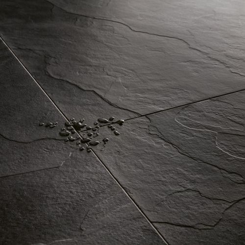 Quick-Step Muse Black Slate Laminate Flooring