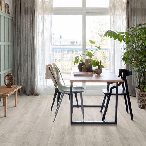 Quick-Step Perspective Nature Brushed Oak Grey Laminate Flooring