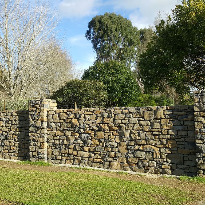 Landscape & Entrance Walls