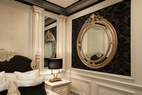 Georgian Hand-Carved Mirror