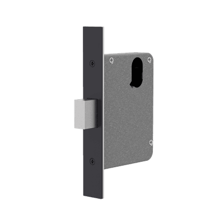A0200BLK - Mortice Deadlock 60mm Backset