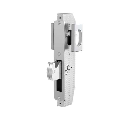 A0442SIL - Short Backset Sliding Door Deadlock