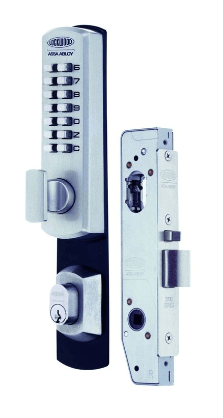 Lockwood Selector 3782 Short Backset Key Override DX Digital Mortice Locks