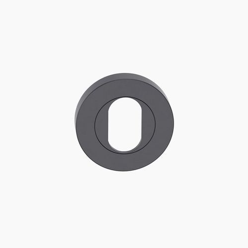 Round Cylinder Escutcheon B0002MBLK
