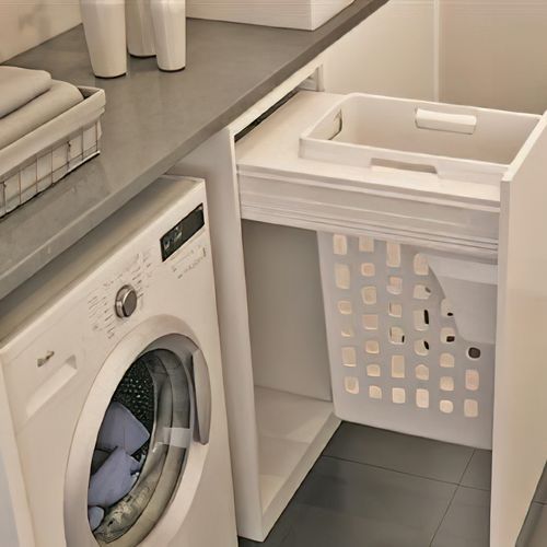 Krome Laundry Hamper (1 X 35Lt)